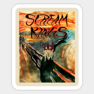 The Scream Sticker